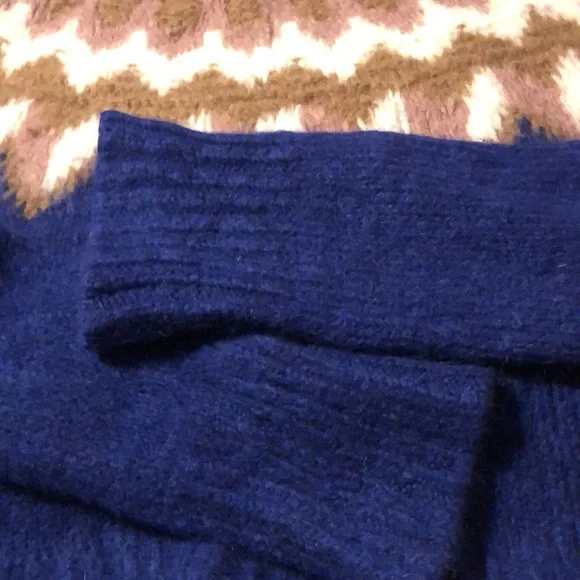 Fair Isle J. Crew Collection Alpaca Knit Sweater - Picture 7 of 11